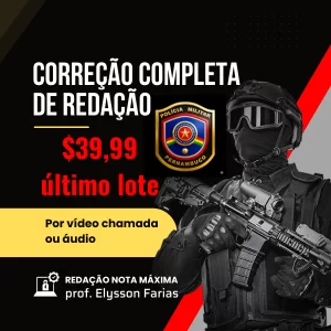 1x - Correção de Redação